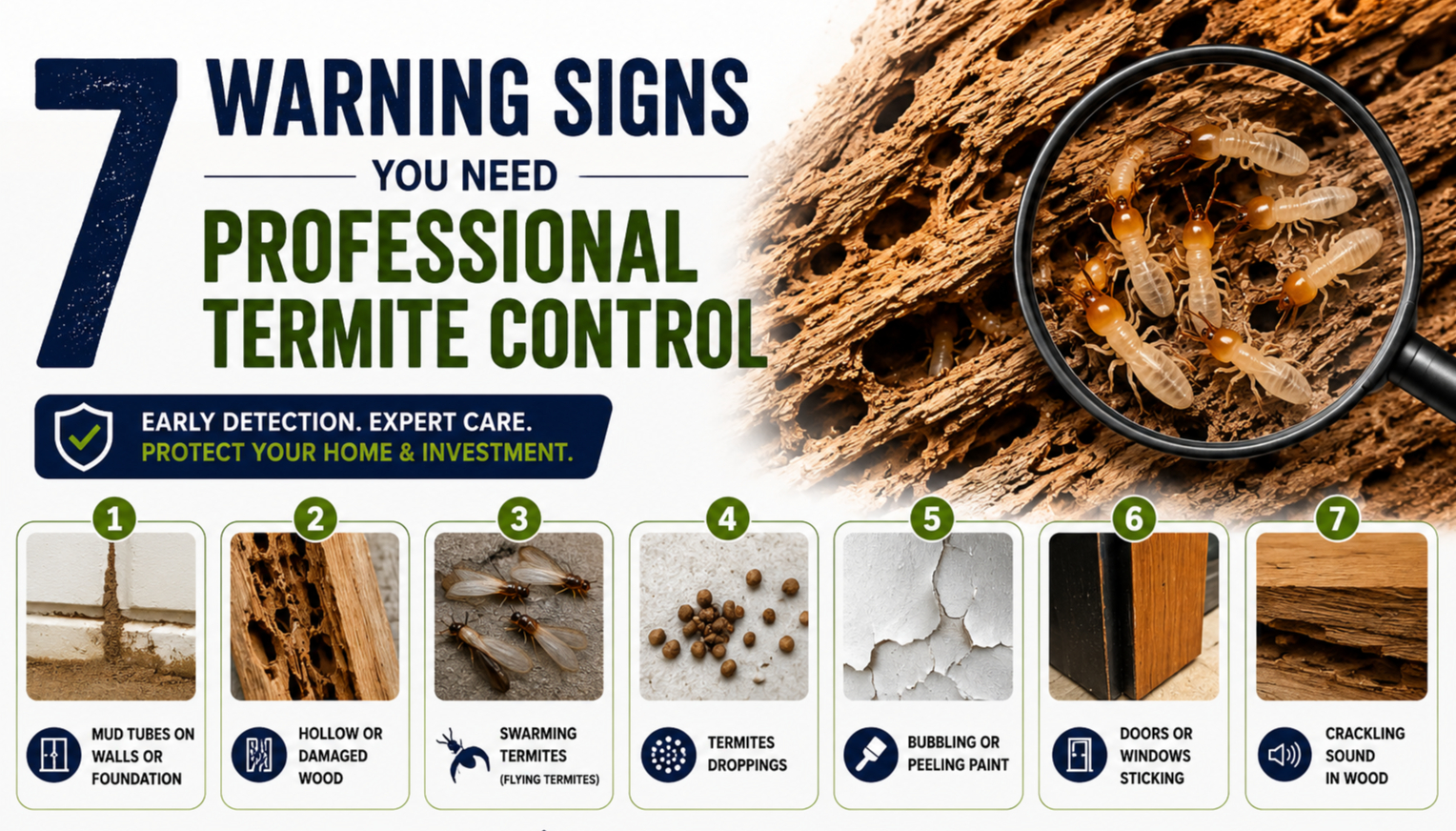 Professional termite control service